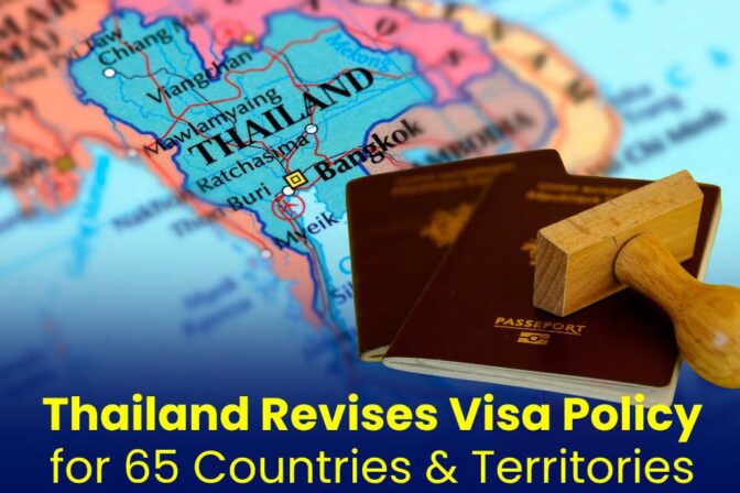Thailand – Cabinet Approves Revised Visa Exemption and Visa on Arrival Rules